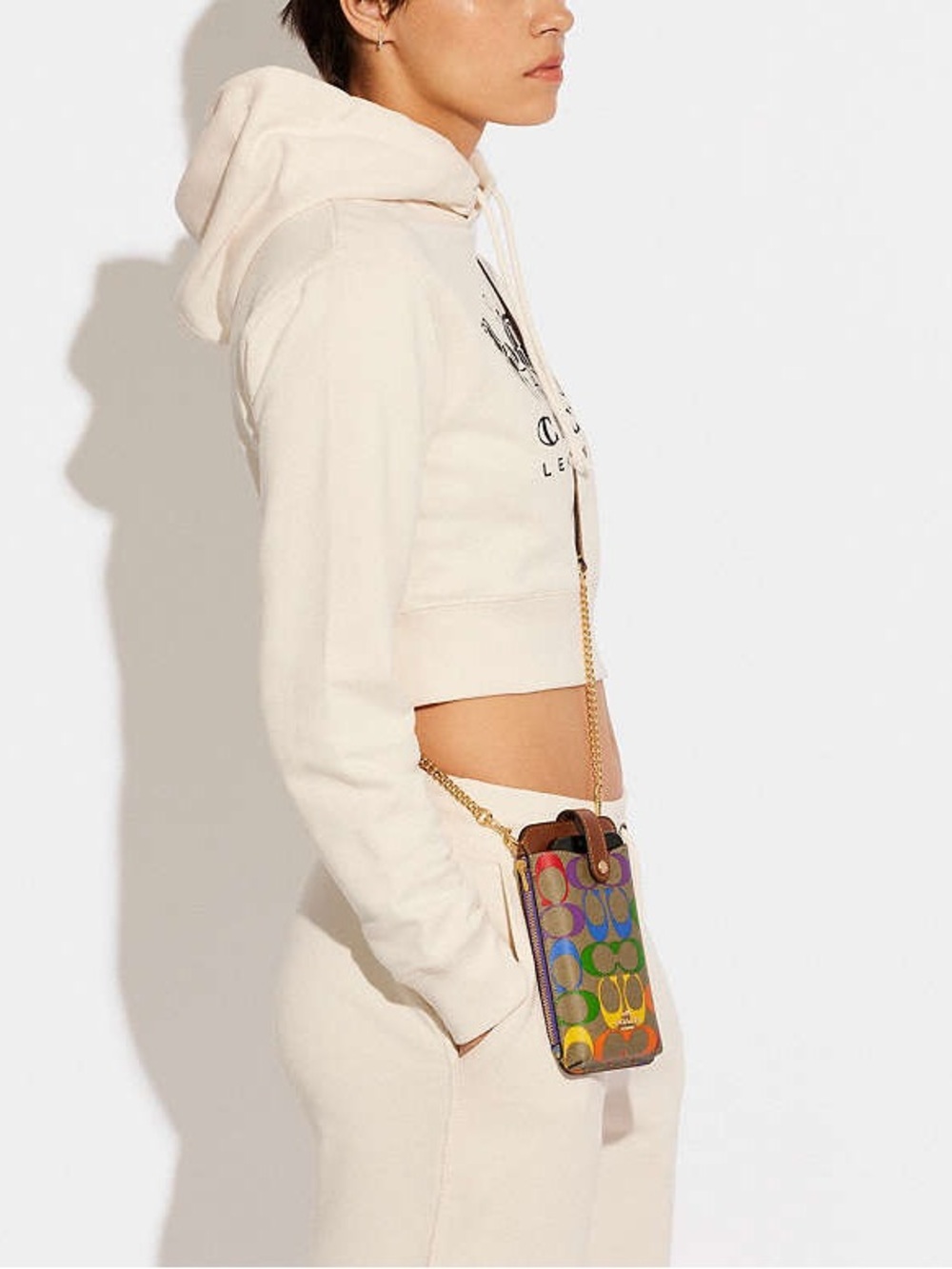 Coach Signature Rainbow Crossbody C9943